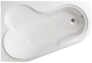 Акриловая ванна VagnerPlast Selena VPBA141SEL3LE-04 левая 147x100см белый